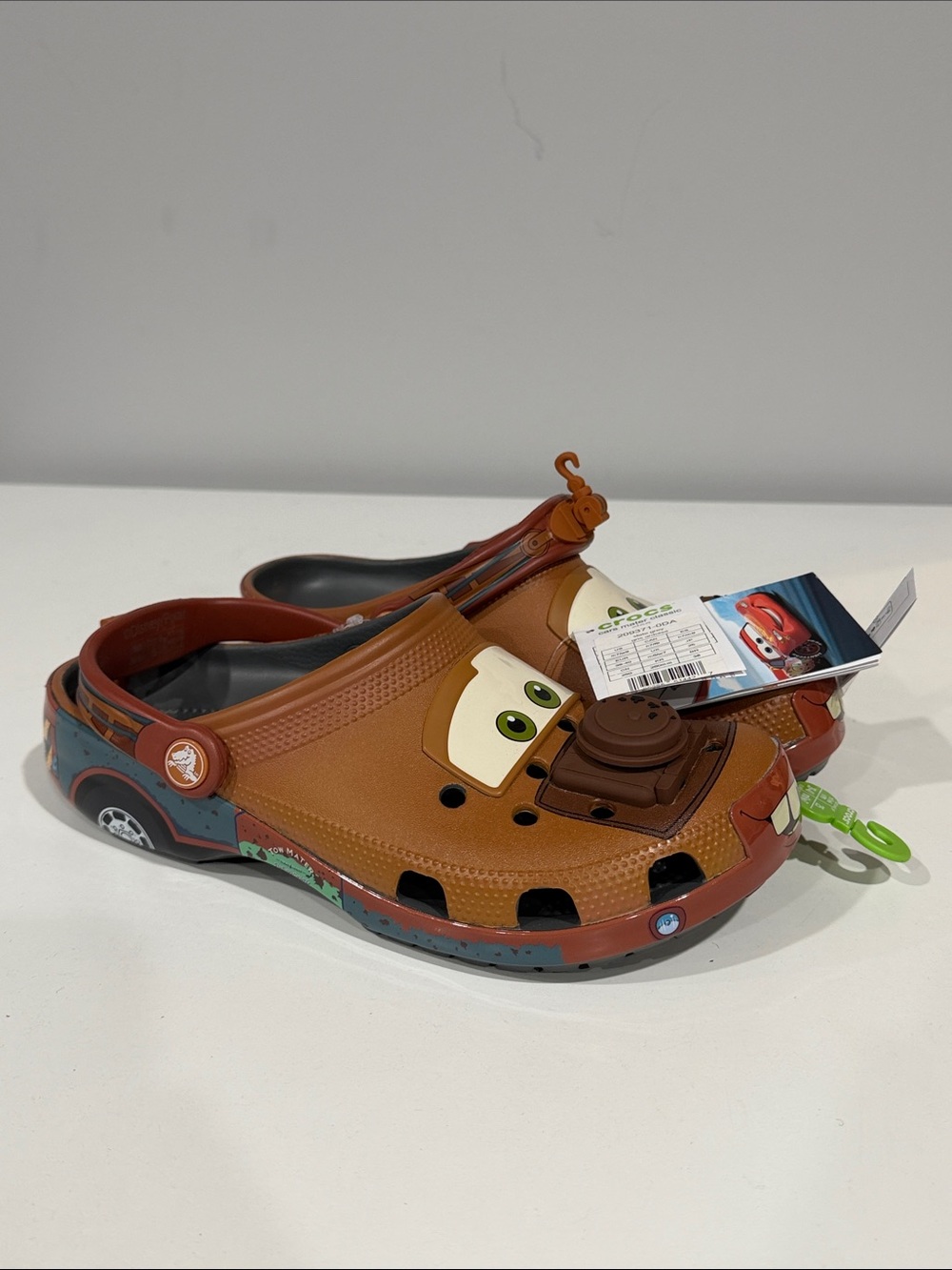 CROCS Brown Mater Clog for Kids with Character Details